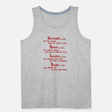 Mandalorian code - Strength, honor 